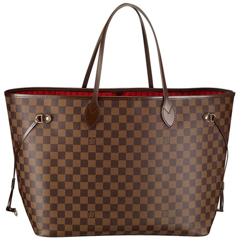 authentic lv neverfull bag|louis vuitton Neverfull price list.